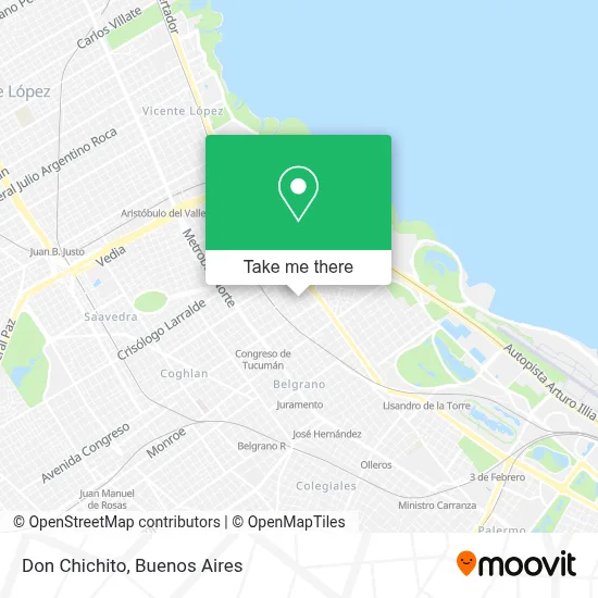 Don Chichito map