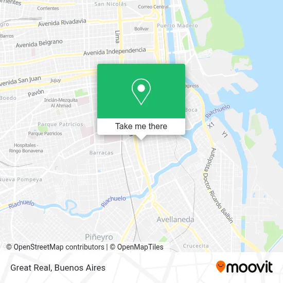 Great Real map