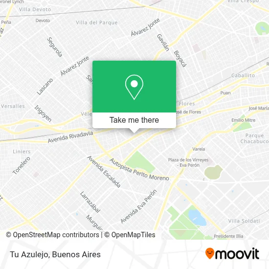Tu Azulejo map