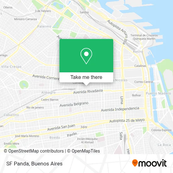 SF Panda map