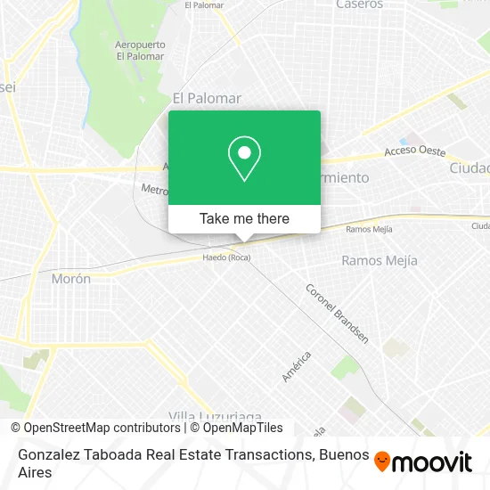 Gonzalez Taboada Real Estate Transactions map