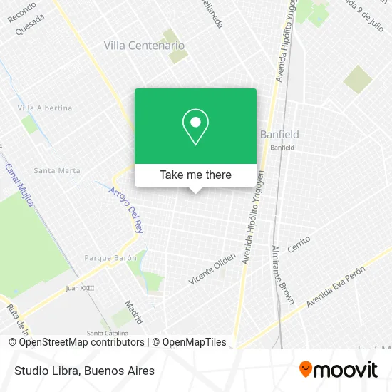 Studio Libra map
