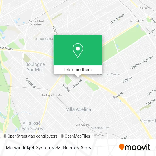 Merwin Inkjet Systems Sa map