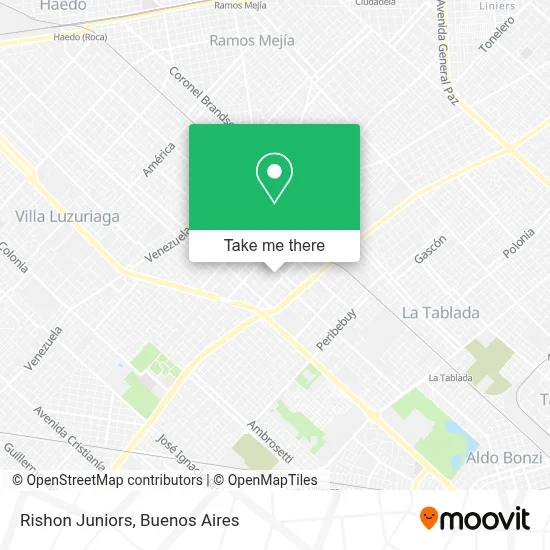 Rishon Juniors map