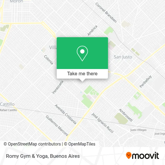 Romy Gym & Yoga map
