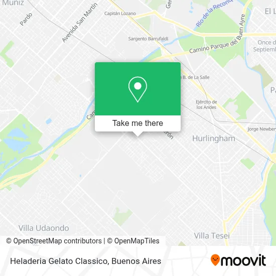 Heladeria Gelato Classico map