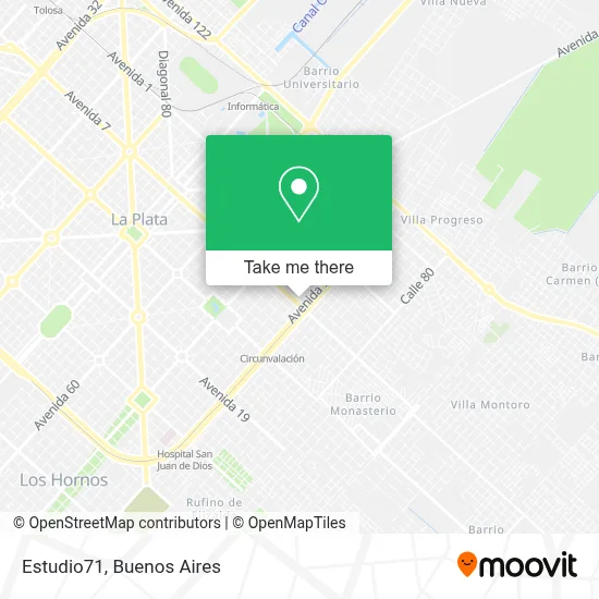 Estudio71 map