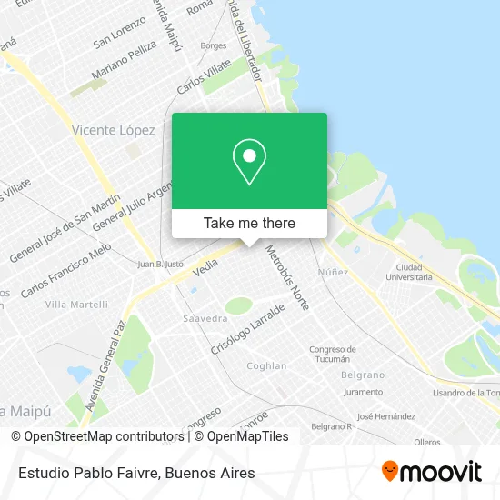 Estudio Pablo Faivre map