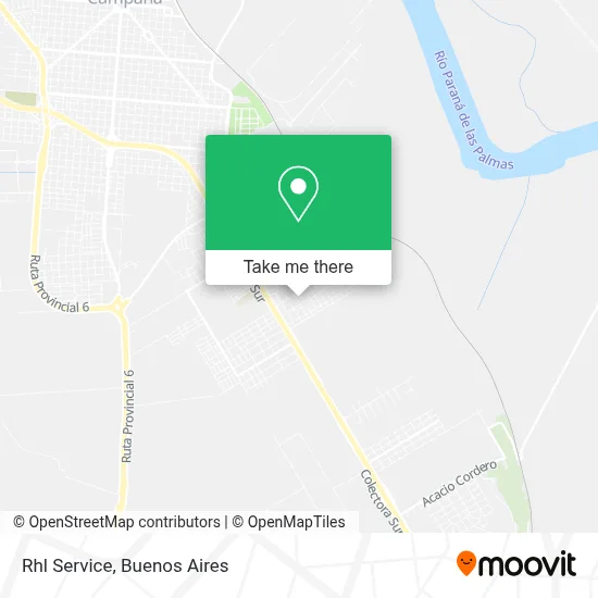 Rhl Service map