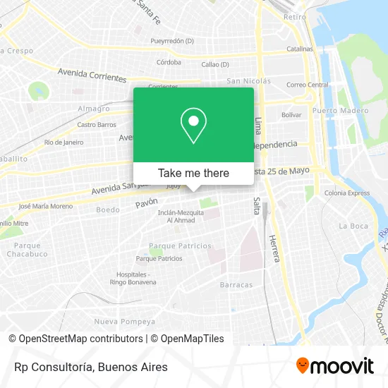 Rp Consultoría map