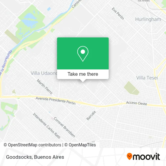 Goodsocks map