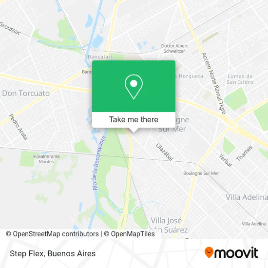 Step Flex map