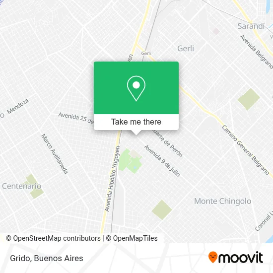 Grido map