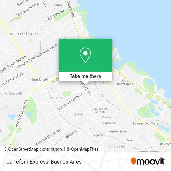 Carrefour Express map