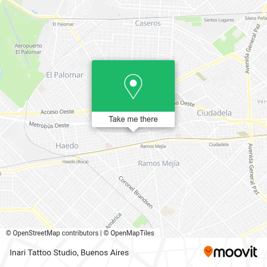 Inari Tattoo Studio map