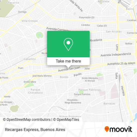 Recargas Express map