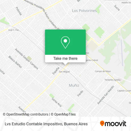 Lvs Estudio Contable Impositivo map