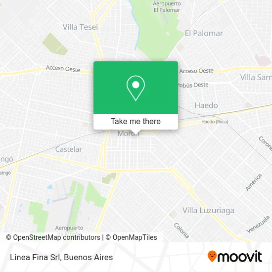 Linea Fina Srl map