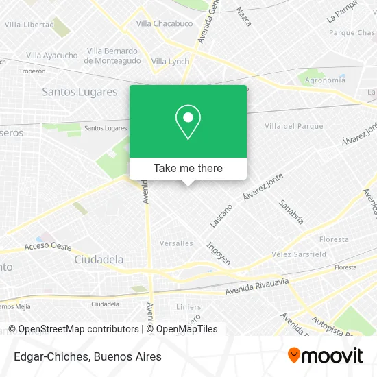 Edgar-Chiches map