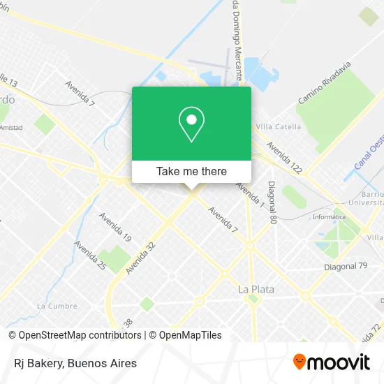 Rj Bakery map