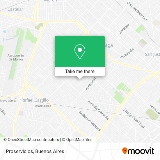 Proservicios map