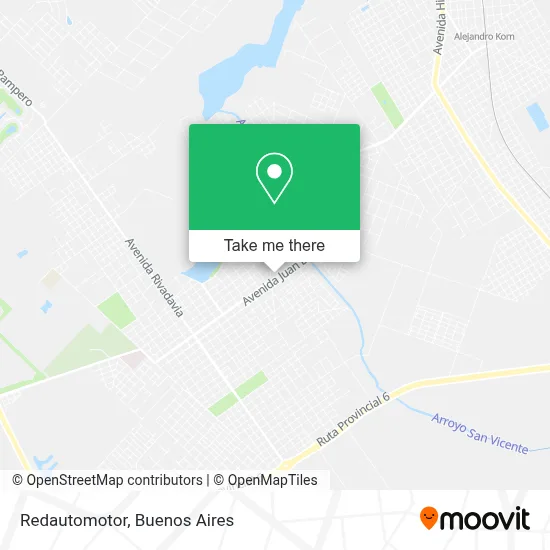 Redautomotor map
