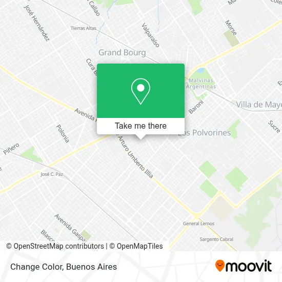 Change Color map