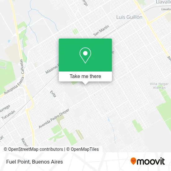 Fuel Point map