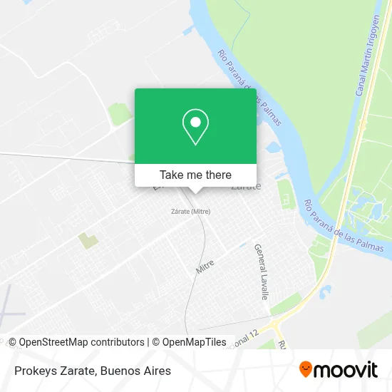 Prokeys Zarate map