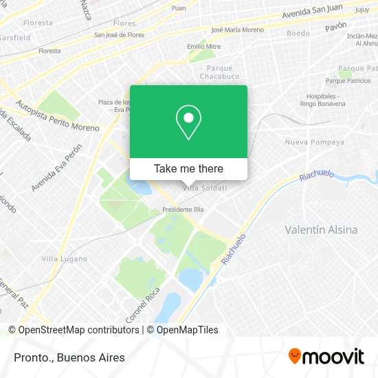 Pronto. map