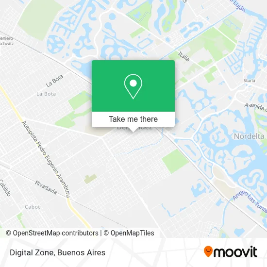 Digital Zone map