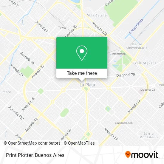 Print Plotter map