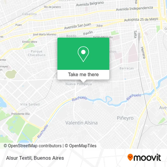 Alsur Textil map