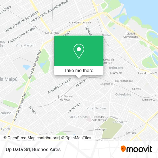 Up Data Srl map