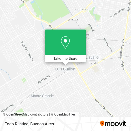 Todo Rustico map