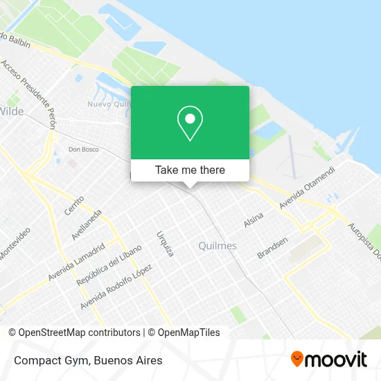 Compact Gym map