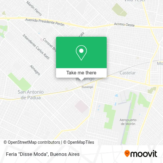 Feria "Disse Moda" map