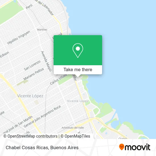 Chabel Cosas Ricas map
