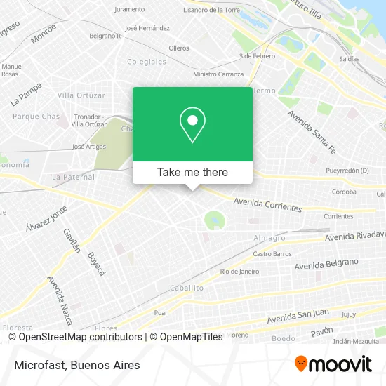 Microfast map