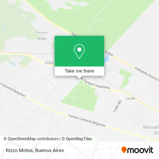 Rizzo Motos map