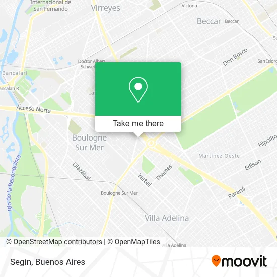 Segin map