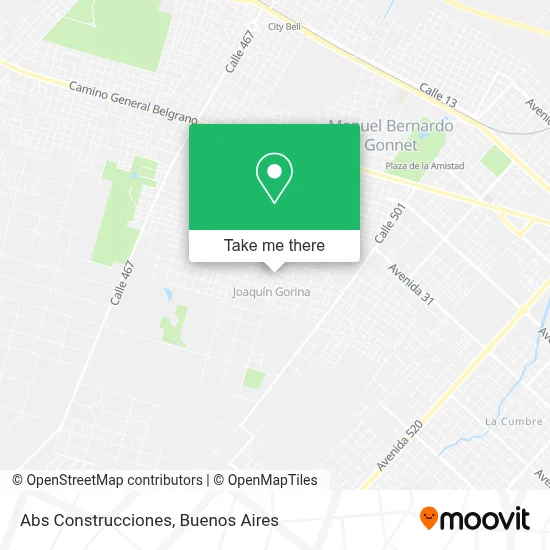 Abs Construcciones map
