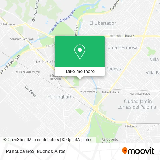Pancuca Box map