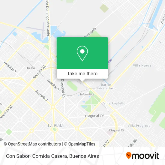 Con Sabor- Comida Casera map