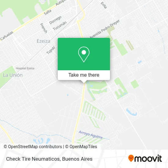 Check Tire Neumaticos map