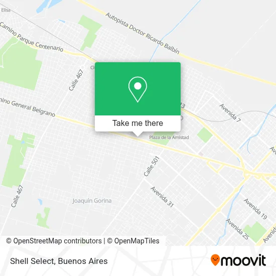 Shell Select map
