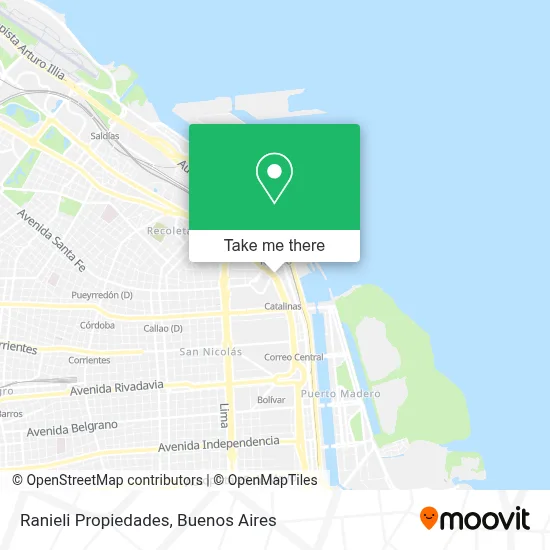 Ranieli Propiedades map