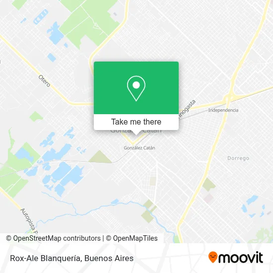 Rox-Ale Blanquería map