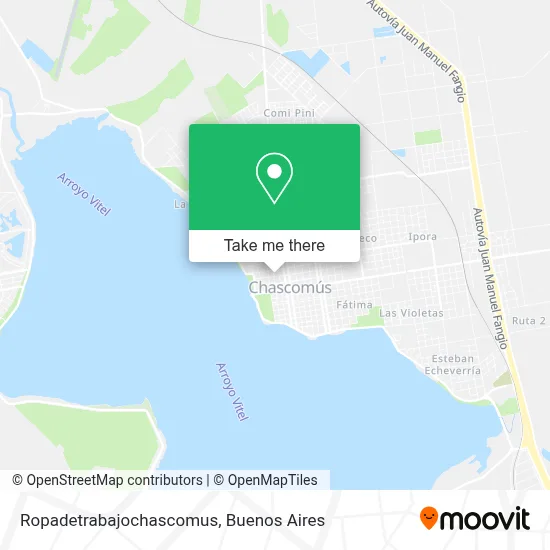 Ropadetrabajochascomus map