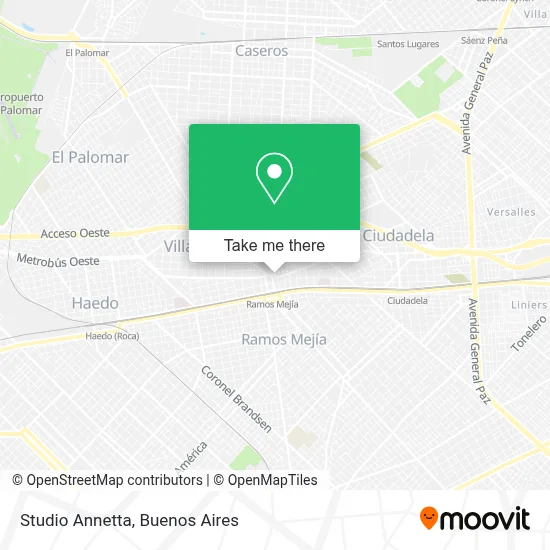 Studio Annetta map
